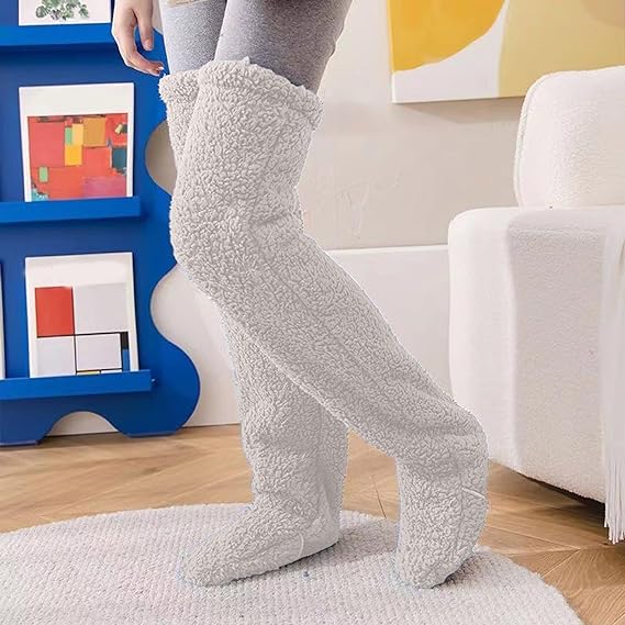 Fuzzy Sock Slippers