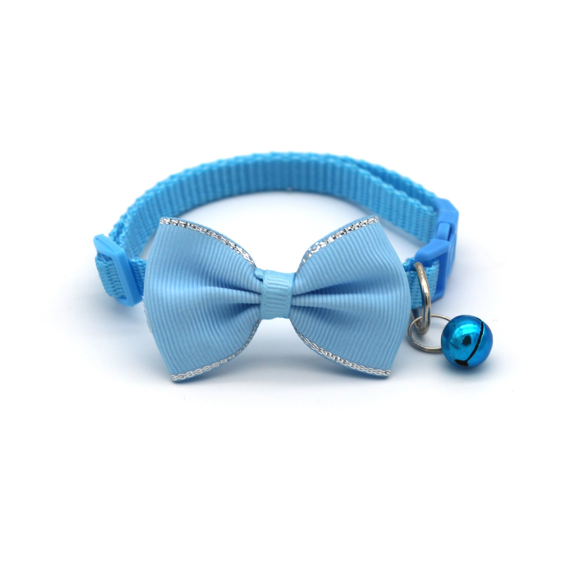 Bowtie and Bell Pet Collar